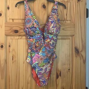 Blue Rod Beattie Swimsuit